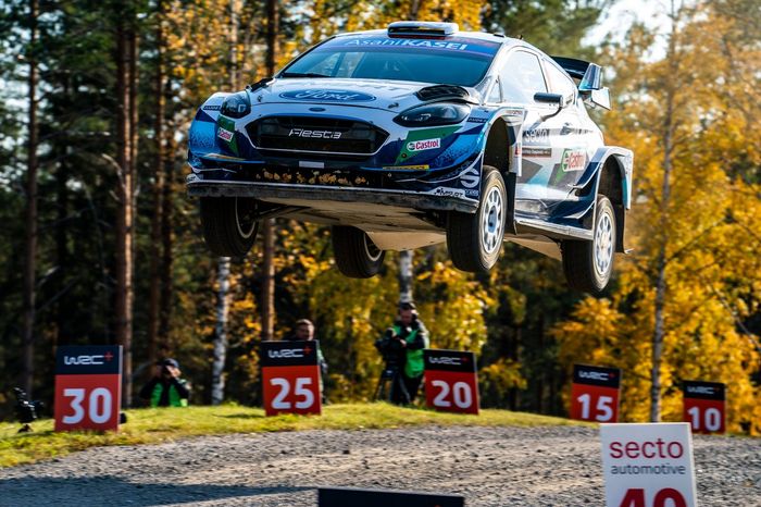 Gus Greensmith, Chris Patterson, M-Sport Ford WRT Ford Fiesta WRC