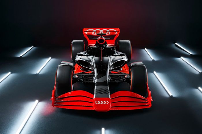 El concept de un coche de F1 que presentó Audi