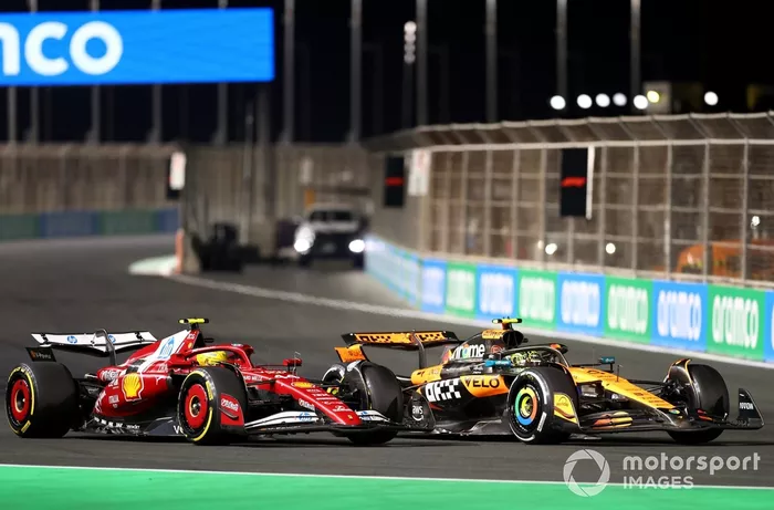 Lewis Hamilton, Ferrari, Lando Norris, McLaren