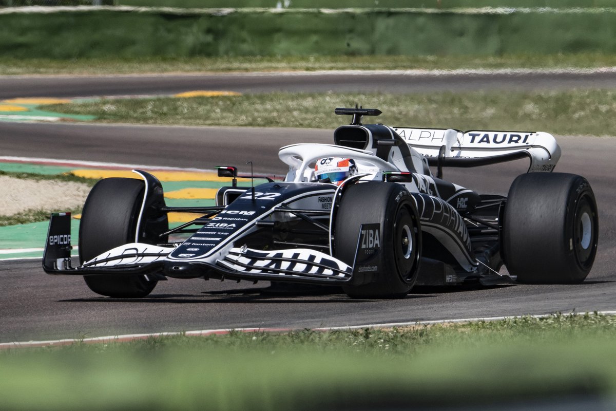 İki günlük Imola testi sona erdi 3 Formula 1 Haberleri - F1 Puan Durumu Yuki Tsunoda, AlphaTauri AT03