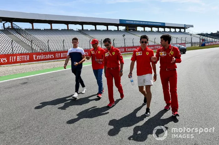 Charles Leclerc, Arthur Leclerc e mecânicos