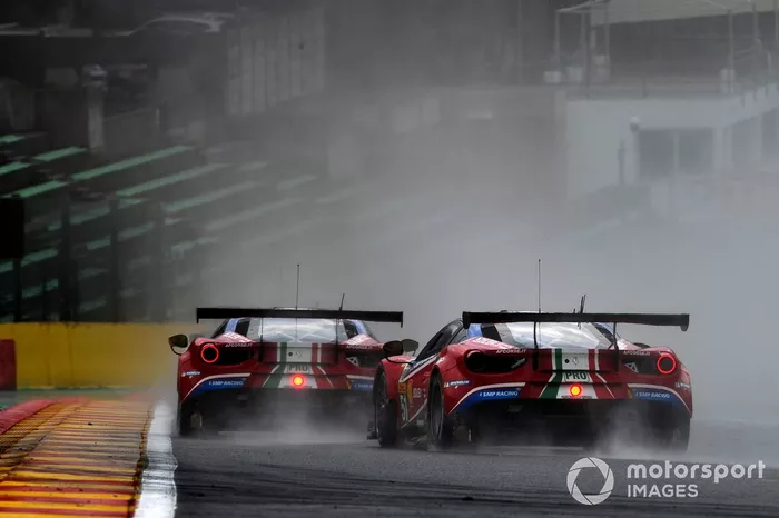 #51 AF Corse Ferrari 488 GTE EVO: Alessandro Pier Guidi, James Calado 