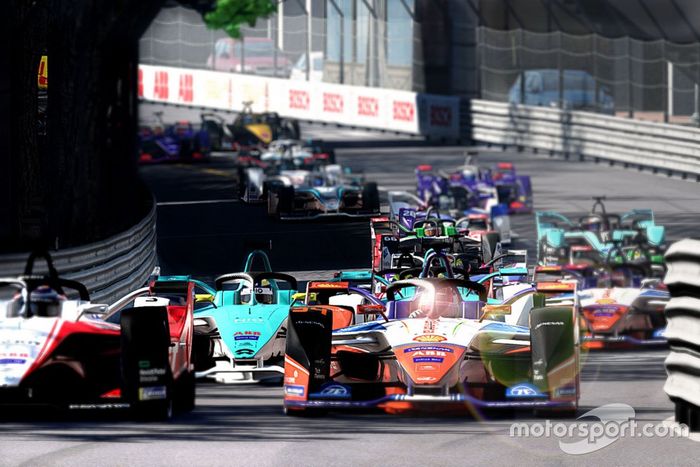 Pretemporada del Race at Home Challenge de la Fórmula E, con Motorsport Games