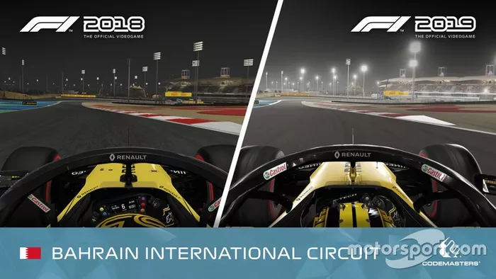 F1 2019 x F1 2018