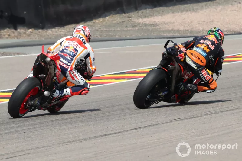Brad Binder, Red Bull KTM Factory Racing, Marc Marquez, Repsol Honda Team
