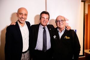 Massimo Nalli, Presidente Suzuki Italia, Adriano Baso, membro del Comitato Esecutivo di ACI Italia, e Renzo Magnani, ideatore di Rally Italia Talent