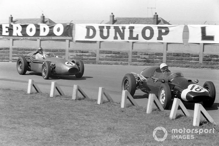 Maurice Trintignant, Cooper T51 Climax, Carroll Shelby, Aston Martin DBR4/250
