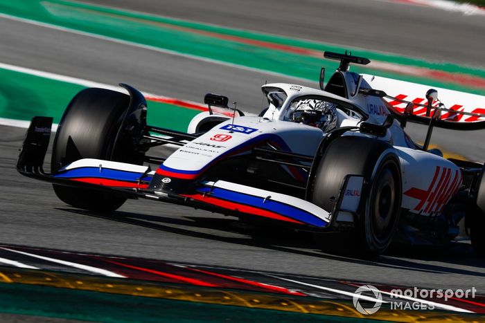 Nikita Mazepin, Haas VF-22