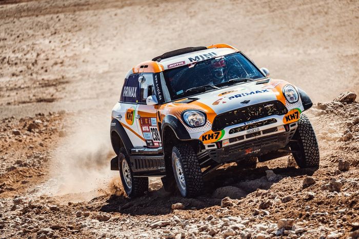 #238 X-Raid Mini John Cooper Works Rally Mini: Laia Sanz, Maurizio Gerini