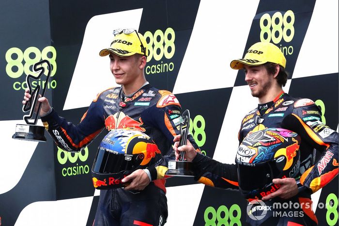 Ganador Raul Fernandez, Red Bull KTM Ajo Remy Gardner, Red Bull KTM Ajo 
