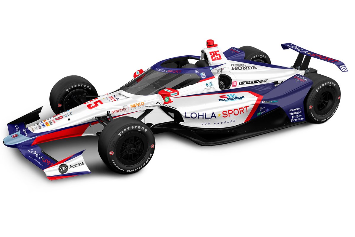 Stefan Wilson's Andretti Autosport-Honda for 105th running of the Indianapolis 500