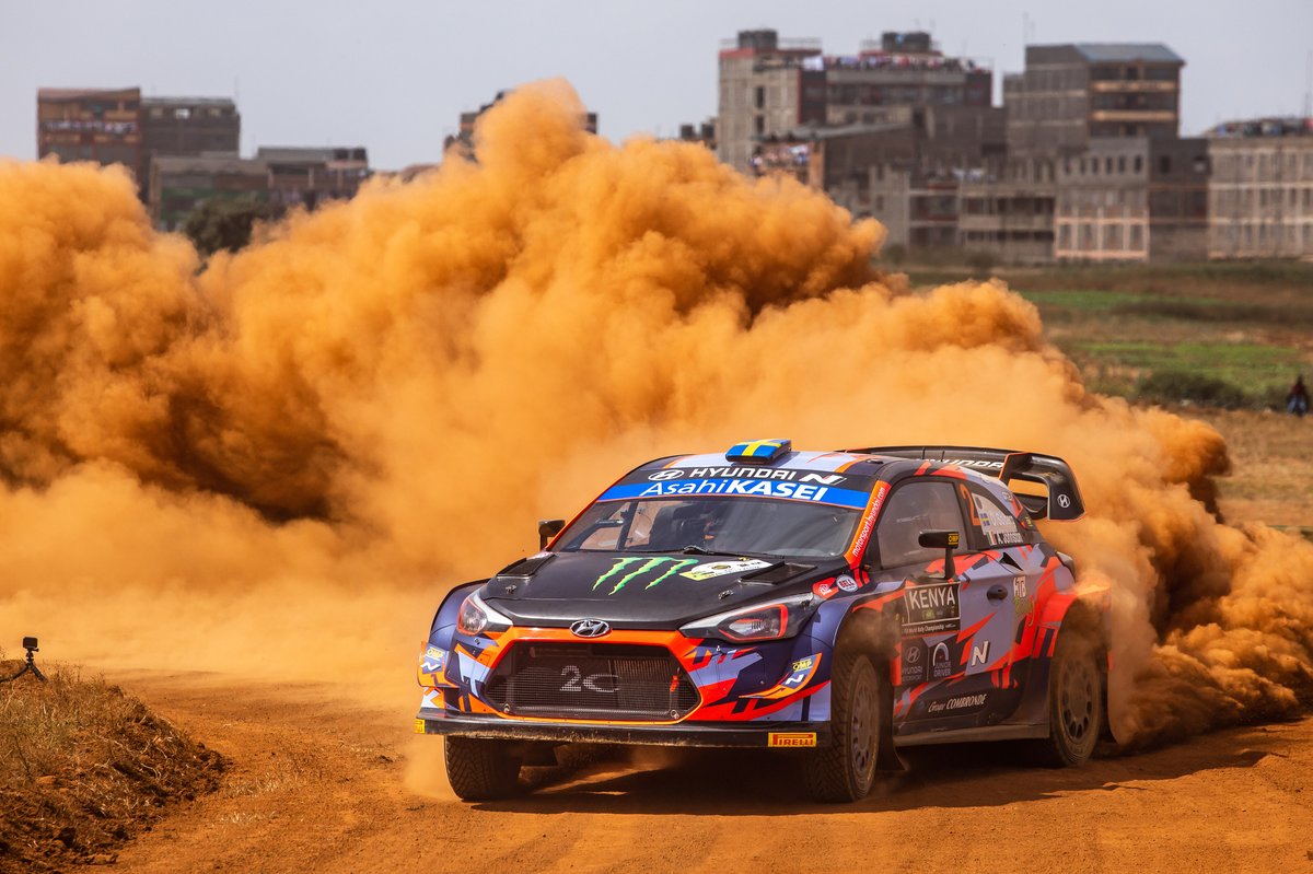 Solberg's Kenya debut last year was curtailed early by chassis damage