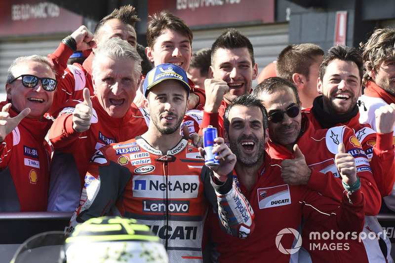Третє місце Андреа Довіціозо, Ducati Team