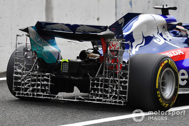 Scuderia Toro Rosso STR13 con sensor aero trasero