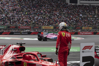 Sebastian Vettel, Ferrari, Parc Ferme