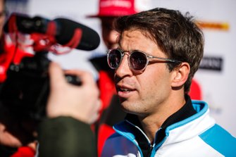 Antonio Felix da Costa, BMW I Andretti Motorsports, BMW iFE.18, talks to the press