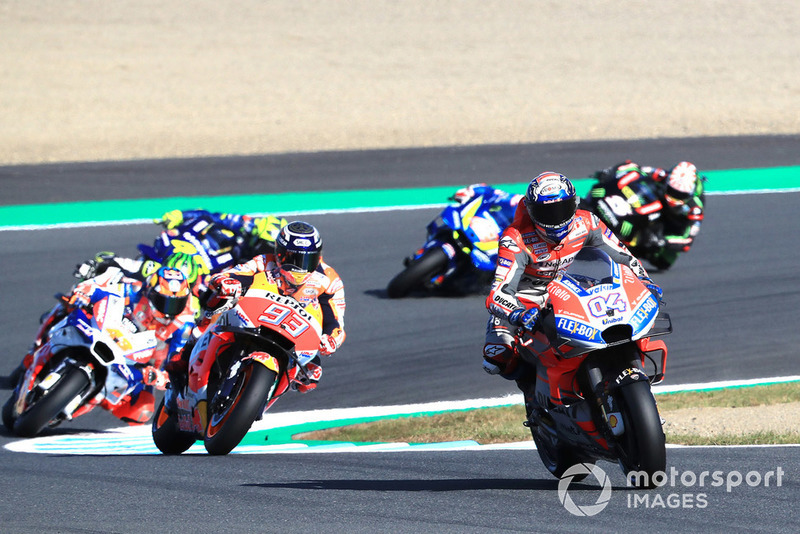 Андреа Довіціозо, Ducati Team, Марк Маркес, Repsol Honda Team