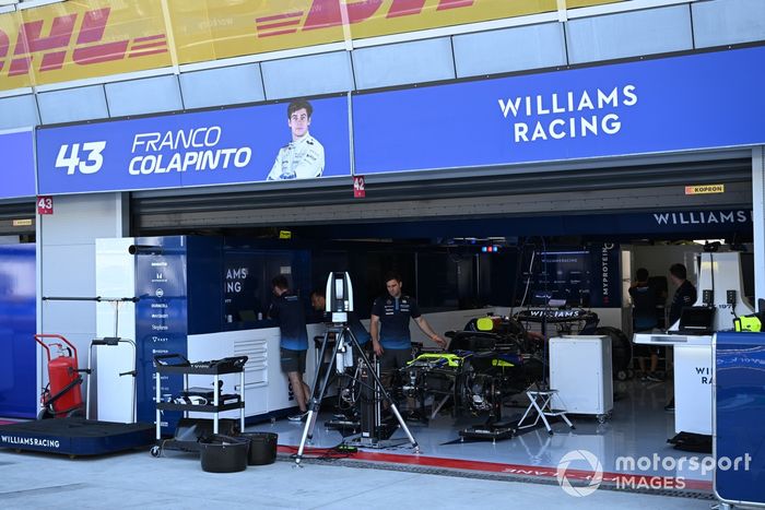 Garaje de Franco Colapinto, Williams FW46 