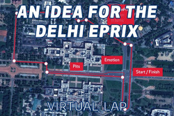 ePrix di Delhi, ipotesi di tracciato