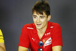 Conferenza stampa: il poleman Charles Leclerc, PREMA Powerteam
