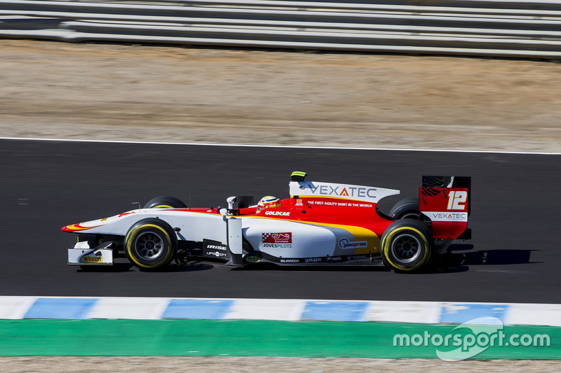 Alex Palou, Campos Racing bei Jerez FIA F2 Fotos