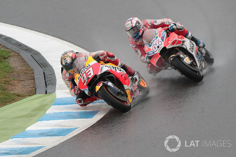 Marc Marquez, Repsol Honda Team, Andrea Dovizioso, Ducati Team