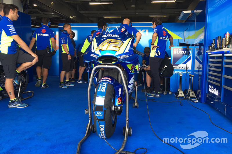 Moto de Alex Rins, Team Suzuki MotoGP