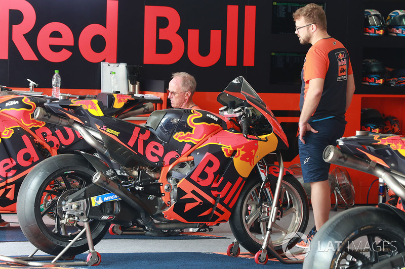 Bike of Pol Espargaro, Red Bull KTM Factory Racing