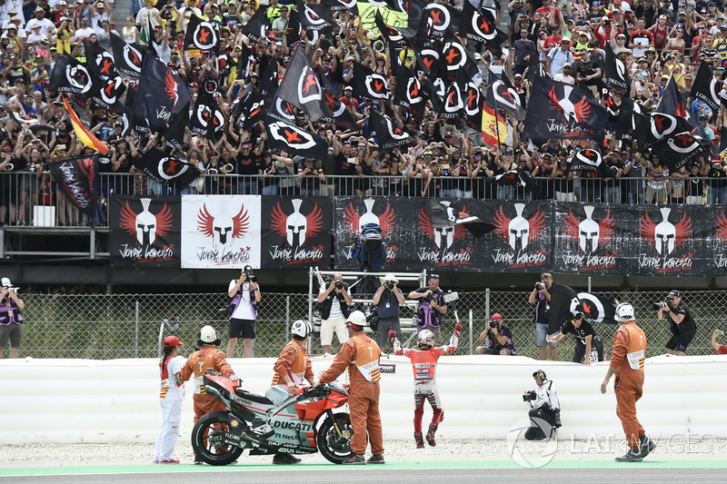 Race winner Jorge Lorenzo, Ducati Team