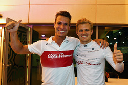 Marcus Ericsson, Sauber, Frederic Vasseur, Sauber, Team Principal