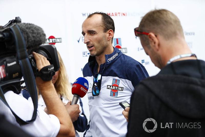 Robert Kubica, Williams Martini Racing
