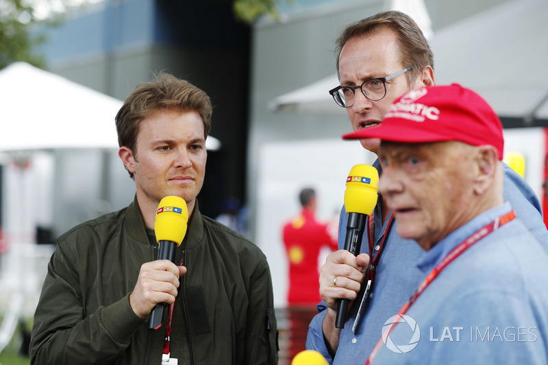 RTL sunucusu, Nico Rosberg, Niki Lauda