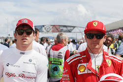 Charles Leclerc, Sauber, Kimi Raikkonen, Ferrari