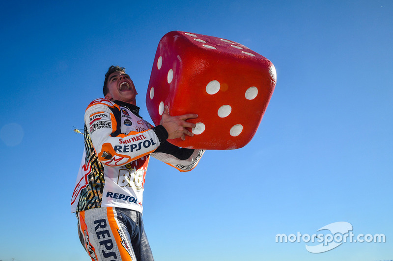 Worldchampion Marc Marquez, Repsol Honda Team celebrate