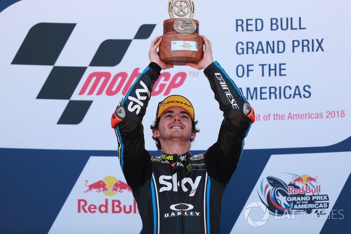 Podium: Ganador, Francesco Bagnaia, Sky Racing Team VR46