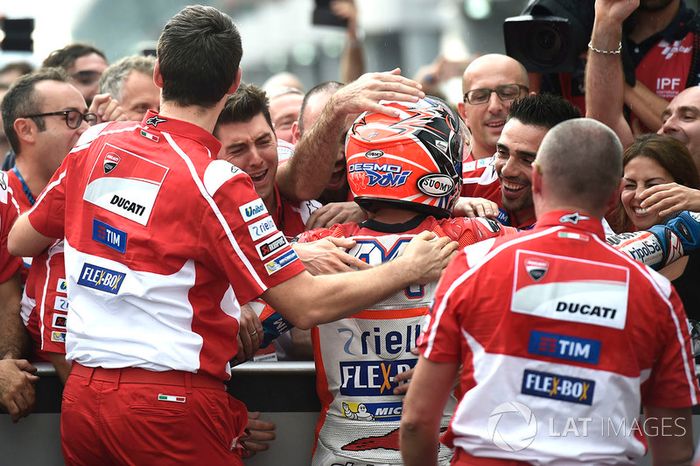 Ganador, Andrea Dovizioso, Ducati Team