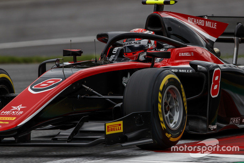 Russell a enchaîné avec la pole position