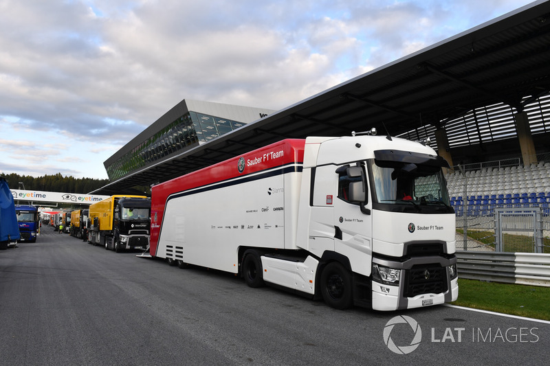 Un camion Sauber