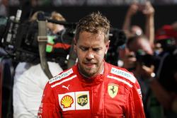 Sebastian Vettel, Ferrari in Parc Ferme