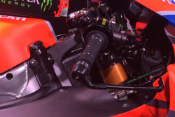 La manopola del gas della Ducati Desmosedici GP 18