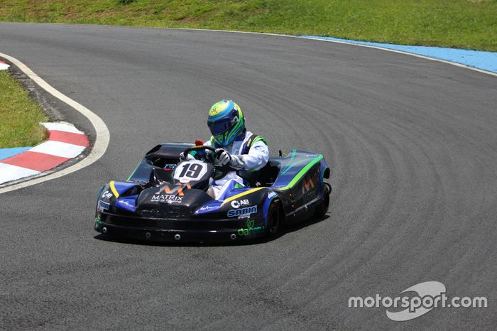 Felipe Massa en las 500 millas de Kart 2017