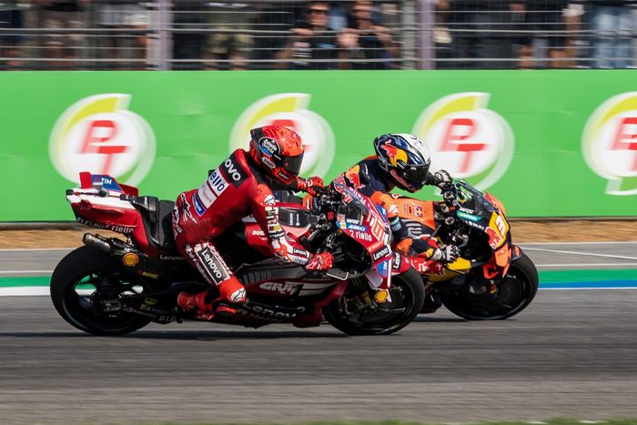 Pedro Acosta, Red Bull KTM Factory Racing, Marc Marquez, Ducati Team