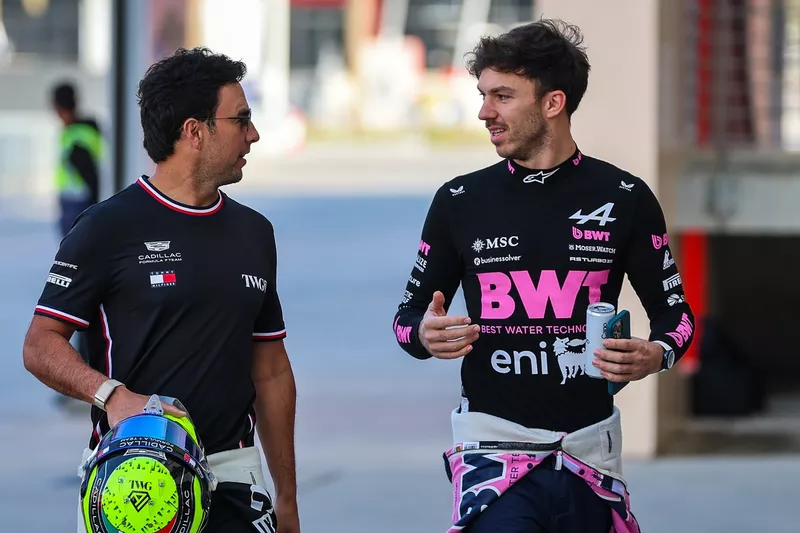 Pierre Gasly, Alpine, Sergio Perez, Cadillac Racing