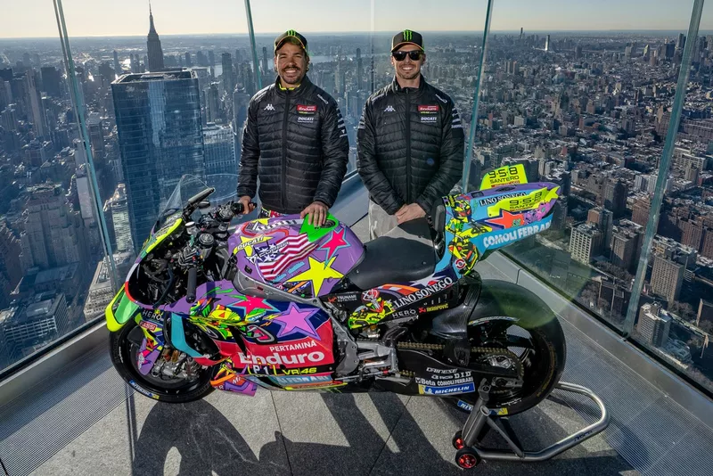 Livrée spéciale VR46 pour le Grand Prix des États-Unis 