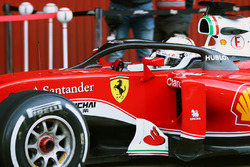 Sebastian Vettel, Ferrari SF16-H mit Halo-Cockpit-Cover