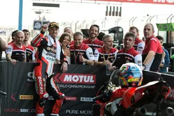 Second place Chaz Davies, Ducati Team