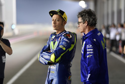 Valentino Rossi, Yamaha Factory Racing, et Bernard Ansiau