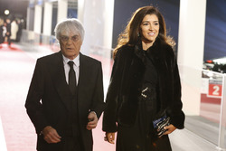 Bernie Ecclestone et sa femme Fabiana Flosi
