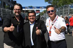Denis Coderre, Mayor of Montreal, with Alejandro Agag, Formula E CEO, CEO, Formula E