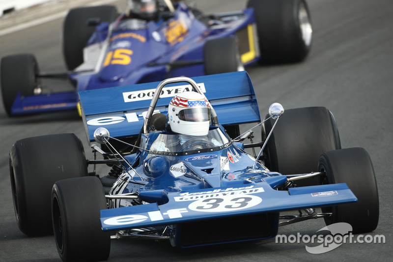 John Delane scheurt met de Tyrrell 001